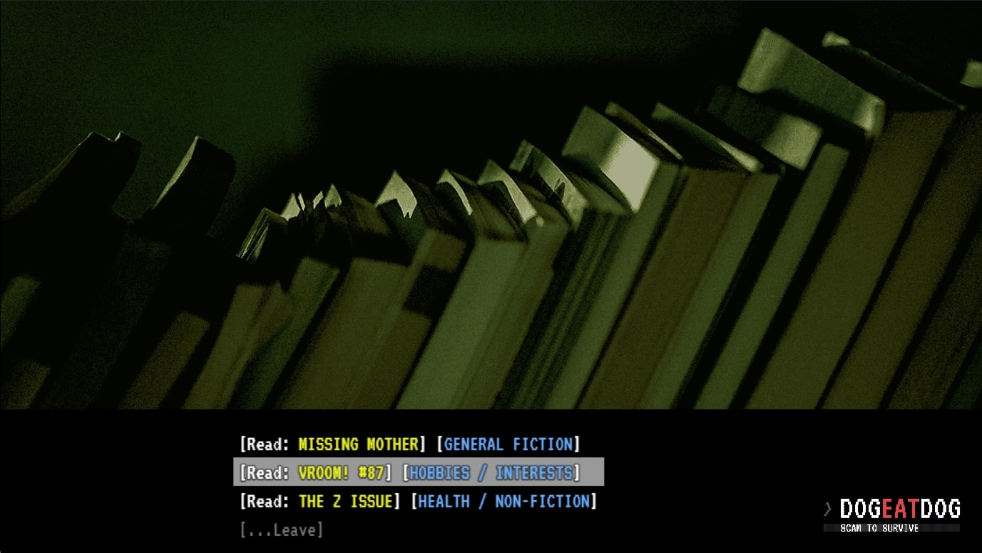 The library in Dog Eat Dog: Scam to Survive The library in Dog Eat Dog: Scam to Survive